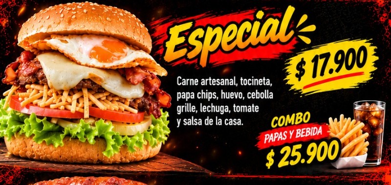 Hamburguesa Especial
