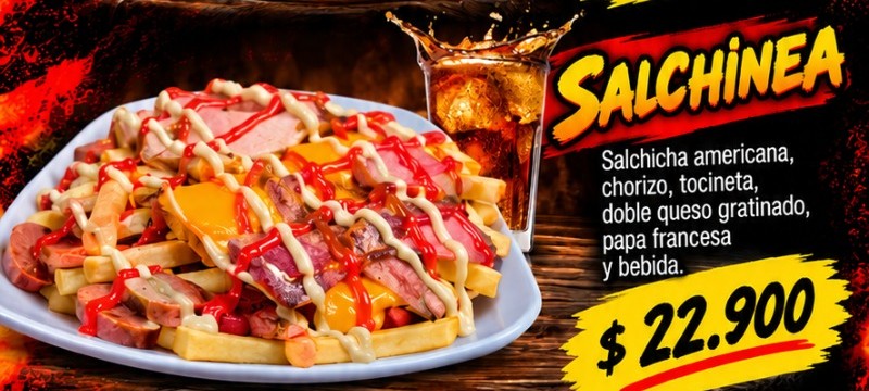 Salchipapas